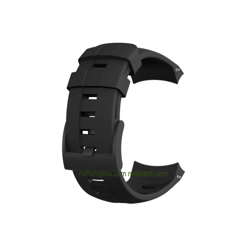 Ambit3 Vertical Black Silicone Strap