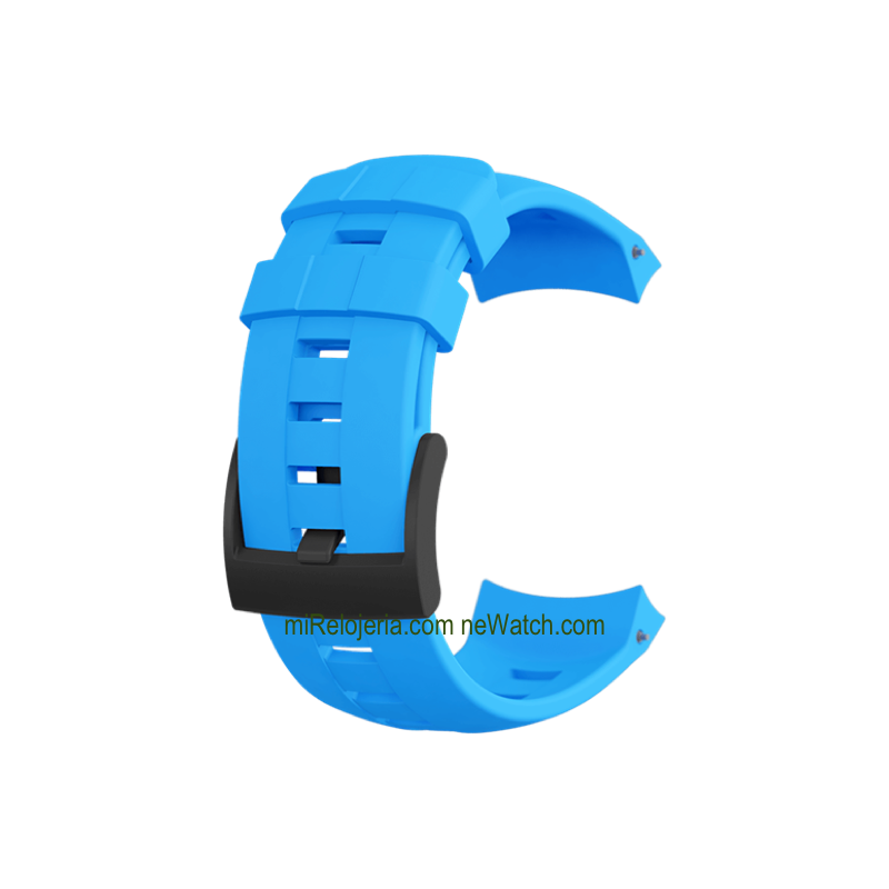 Ambit3 Vertical Blue Silicone Strap