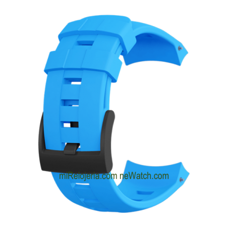 Ambit3 Vertical Blue Silicone Strap