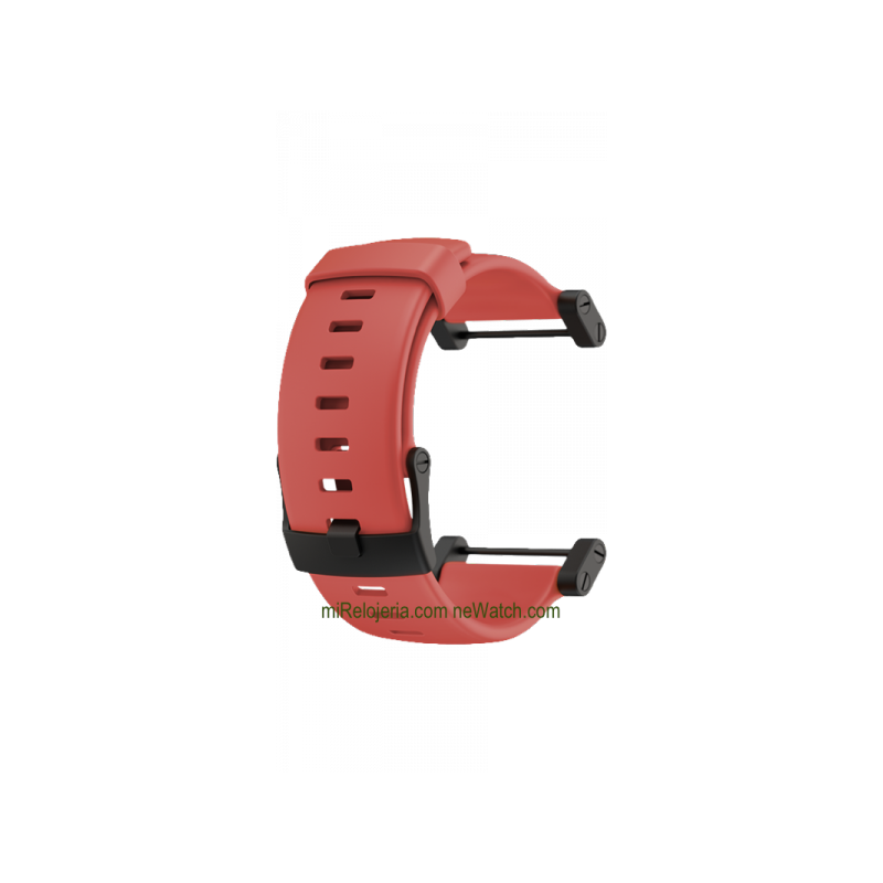 Core Crush Coral Rubber Strap