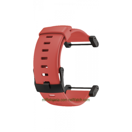 Core Crush Coral Rubber Strap