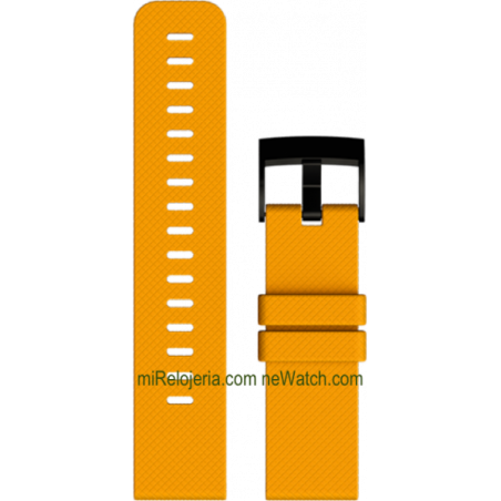 Traverse Amber Silicone Strap