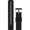 Traverse Black Silicone strap