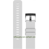 Traverse White Silicone strap