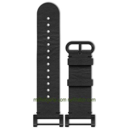 Essential Carbon Leather strap