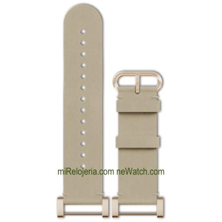 Essential Gold Leather strap