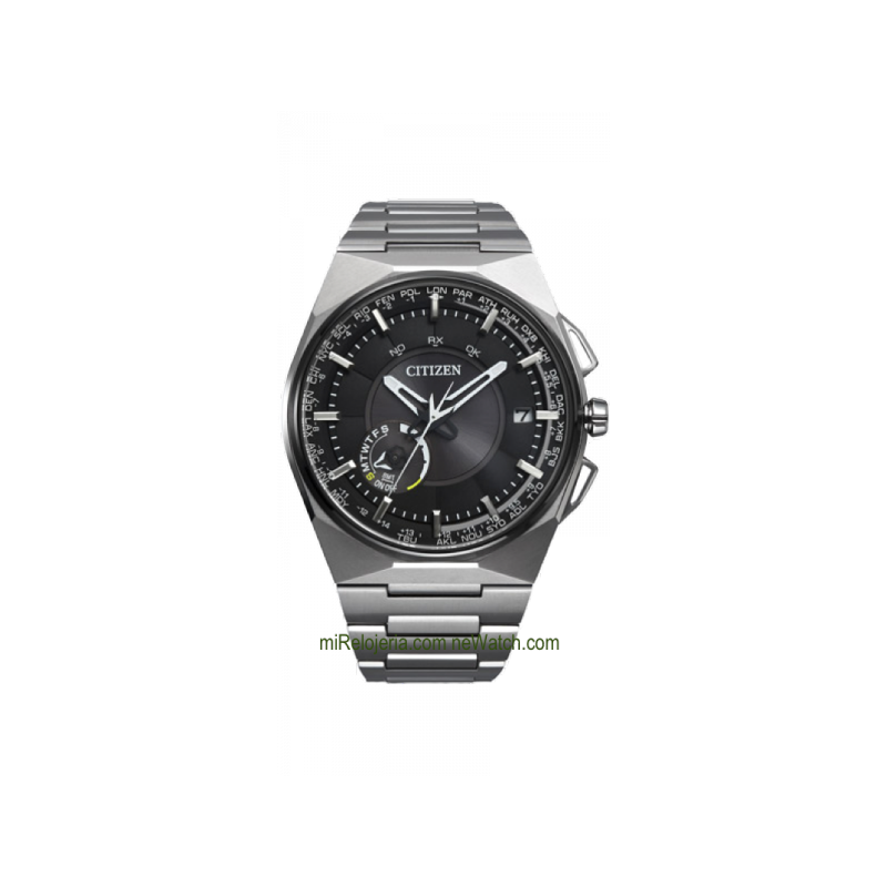 Eco-Drive Satellite Wave F100 Titanio