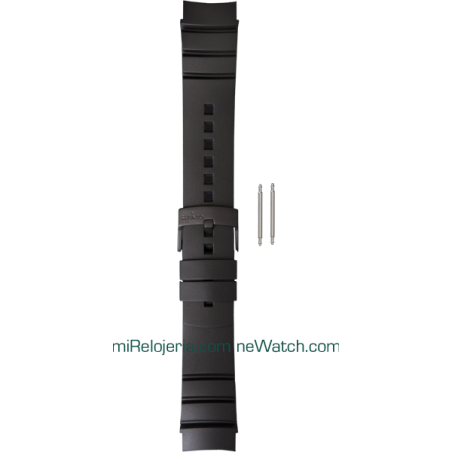 ELEMENTUM AQUA black rubber strap kit