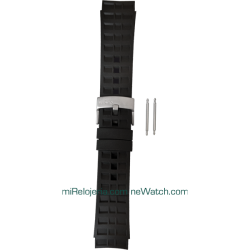 ELEMENTUM TERRA black rubber strap kit