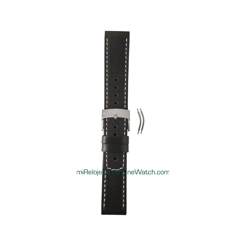 ELEMENTUM TERRA black leather strap kit