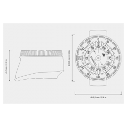 Brújula SK-8 Strap Mount NH