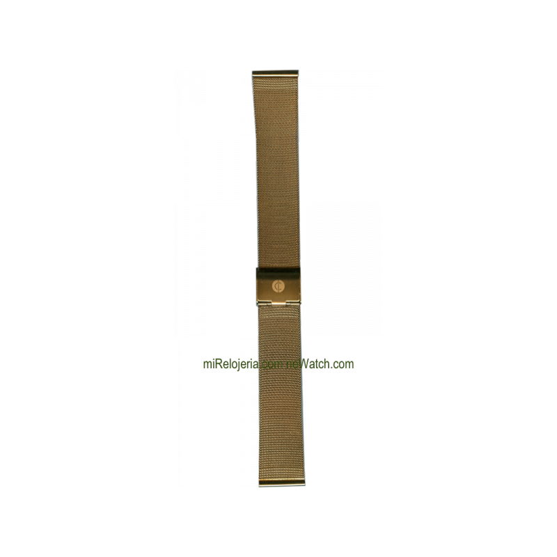 Mesh Standard Gold plated Bracelet 20 mm.