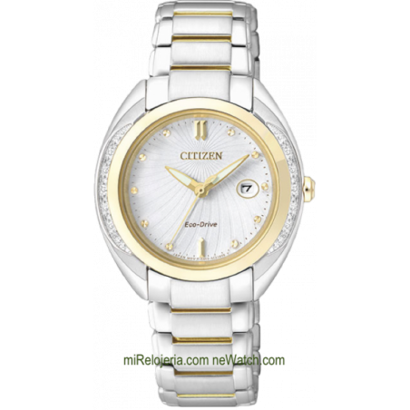 Eco Drive L con diamantes