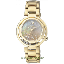 Eco drive L with diamonds