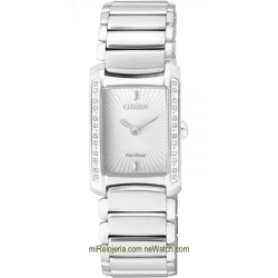 Eco drive Lady EG297 with diamonds