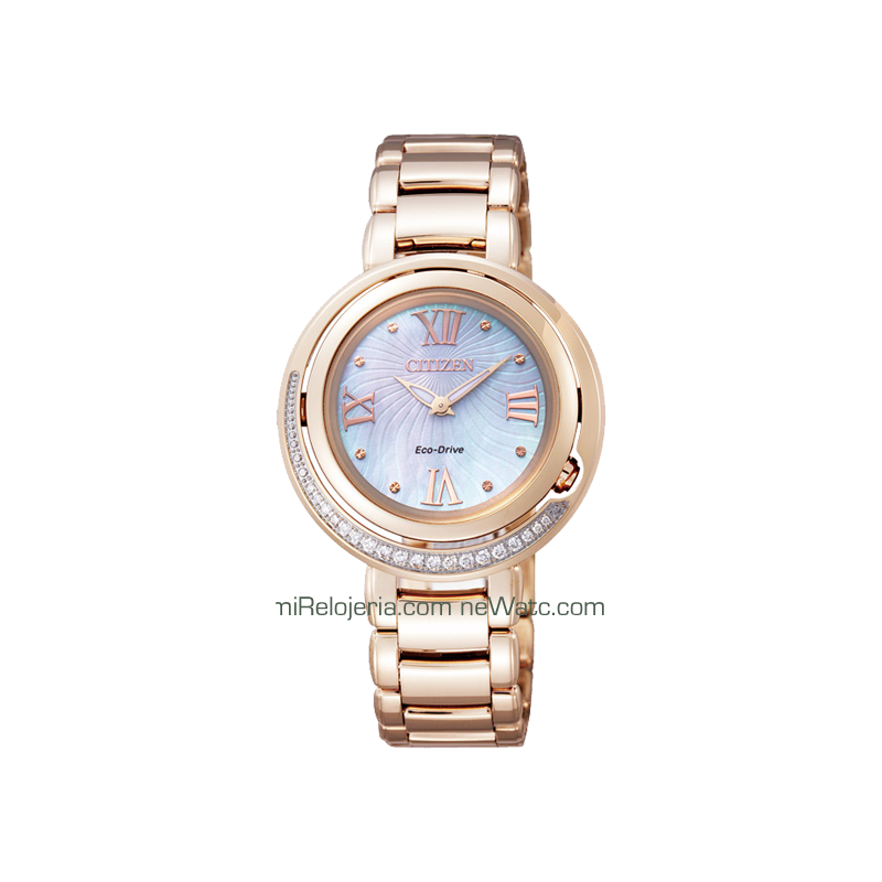 Eco drive L with diamonds