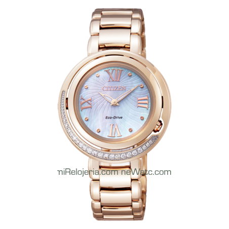 Eco drive L with diamonds