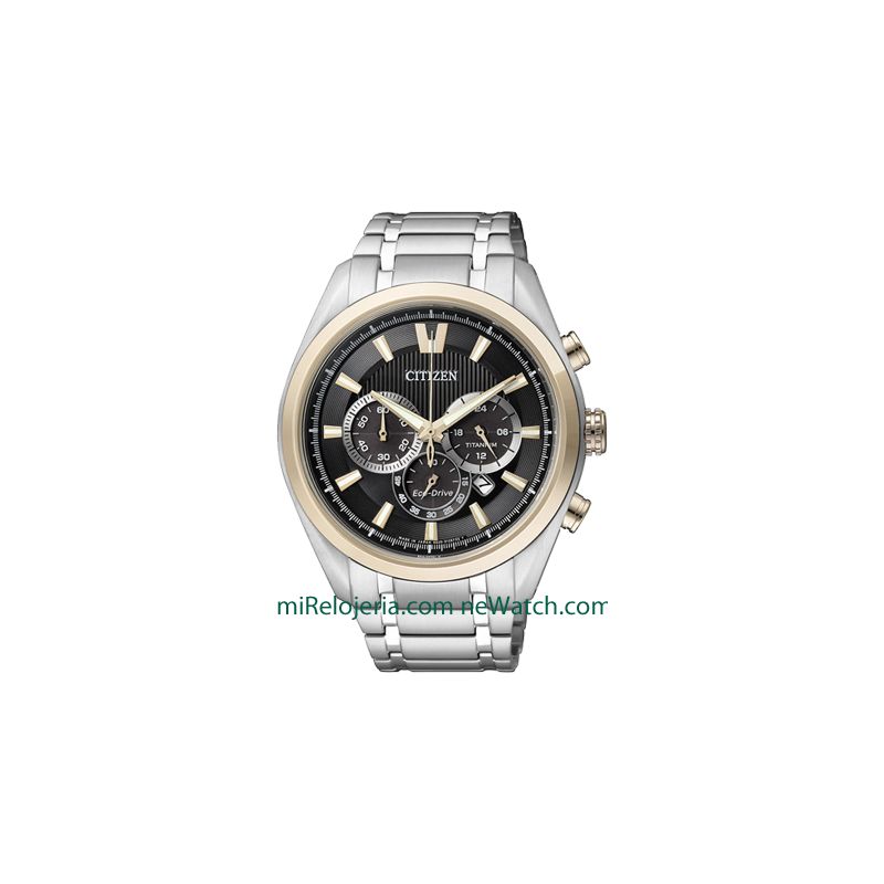 Eco-Drive Crono SuperTitanio Ti + Ip