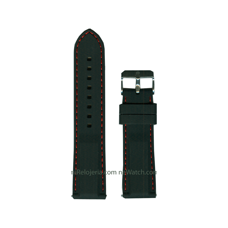 Standard Silicone Automatic Strap 24 mm.