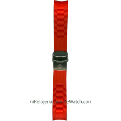 Standard Silicone Curved Strap 22 mm.