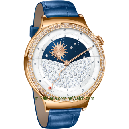 Elite Gold Correa de piel