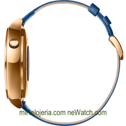 Elite Gold Correa de piel