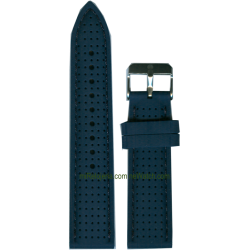 Standard Silicone Drilled Strap 22 mm.