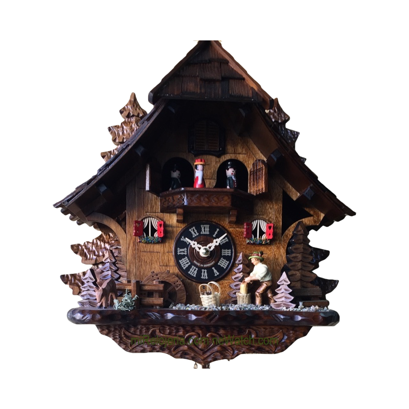 Woodcutter Chalet Cuckoo Clock