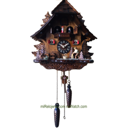 Woodcutter Chalet Cuckoo Clock