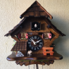 Chalet cuckoo clock with dog Engstler