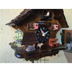 Cuco Casita del bosque con perro Engstler