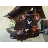 Chalet cuckoo clock with dog Engstler