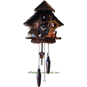 Chalet cuckoo clock with dog Engstler