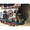 Cuckoo Bavarian chalet with beer drinker Engstler
