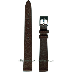 Genuine bison leather strap 14 mm.