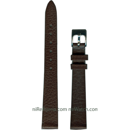 Genuine bison leather strap 10 mm.