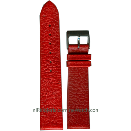 Genuine bison leather strap 16 mm.