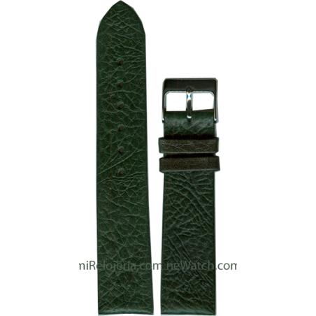 Genuine bison leather strap 16 mm.