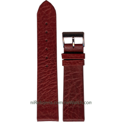 Genuine bison leather strap 18 mm.