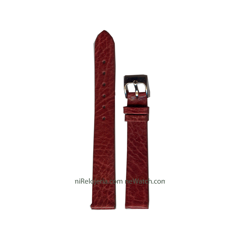 Genuine bison leather strap 12 mm.