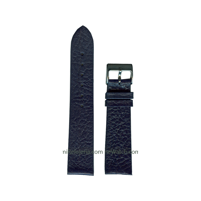 Genuine bison leather strap 20 mm.