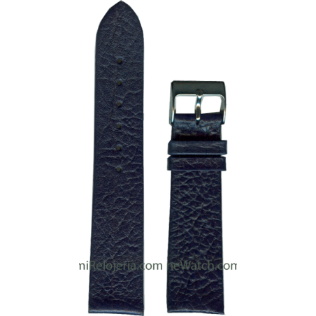 Genuine bison leather strap 20 mm.