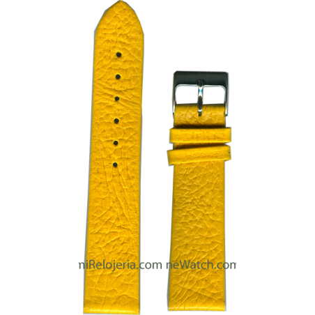 Correa de piel de bisonte 18 mm