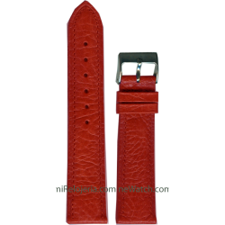 Padded Genuine buffalo leather strap 20 mm.