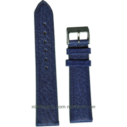 Padded Genuine buffalo leather strap 20 mm.