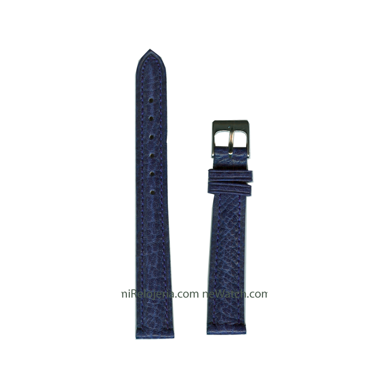 Padded Genuine buffalo leather strap 14 mm.