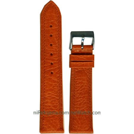 Correa de piel de búfalo alomado 18 mm