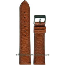 Padded Genuine buffalo leather strap 20 mm.