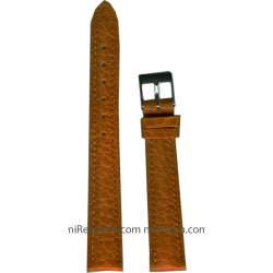 Padded Genuine buffalo leather strap 14 mm.