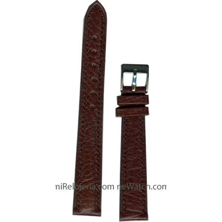 Padded Genuine buffalo leather strap 14 mm.